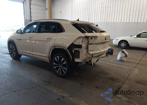 2021 Volkswagen Atlas Cross Sport 3.6L V6 Sel/3.6L V6 Sel R-Line z USA, uszkodzony, nr VIN 1V2SE2CA1MC224603